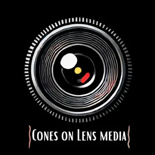 Cones on lens Media